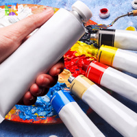 Ensemble de peinture à l'huile pour artistes, 24 couleurs, imperméable, pour verre et papier, pâte lisse et uniforme, haute couvrance pour la peinture sur toile