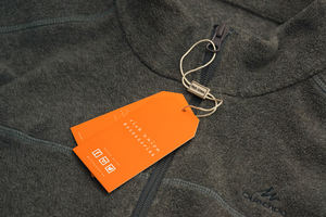 Cinta de papel de tela pequeña 3d personalizada <span class=keywords><strong>para</strong></span> <span class=keywords><strong>ropa</strong></span>, etiquetas colgantes <span class=keywords><strong>para</strong></span> <span class=keywords><strong>ropa</strong></span>, diseño de moda, navidad - Product Image 2