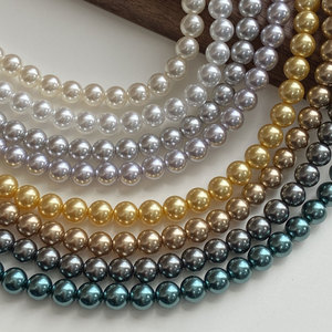 Perlas de Vidrio Redondas de Calidad Grado S de 3mm -12mm al por Mayor, Perlas Sueltas Coloridas para la Fabricación de Joyería - Product Image 1