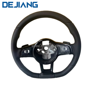 Volante de Cuero Perforado para Accesorios Volkswagen VW Golf 5 6 <span class=keywords><strong>MK6</strong></span>/MK7/MK8 Golf 7 <span class=keywords><strong>MK6</strong></span> <span class=keywords><strong>GTI</strong></span> Jetta Passat B8 <span class=keywords><strong>Polo</strong></span> Negro - Product Image 6
