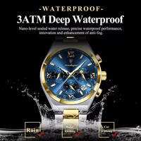Montre à quartz pour homme POEDAGAR de luxe, montre-bracelet en acier inoxydable, affichage lumineux de la date et du jour, cadran en verre de 42 mm, alliage, Reloj 688
