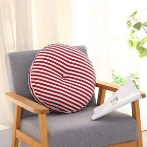 Coussin rond en lin épaissi pour yoga, méditation, siège au sol, extra ferme, respirant, pour salon, balcon - Product Image 3