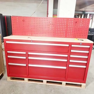 12-Drawer Rolling Tool <b>Trolley</b> & Cabinet Garage Workshop Storage 200kg Load Capacity Padlockable - Product Image 2