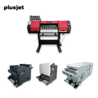 Plusjet PJ-700Q Vente en gros double tête xp600 blanc + encre pigmentée CMJN couleur transfert de chaleur sublimation dtf meilleurs textiles imprimante nouveau