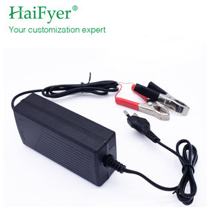 Novo Carregador de Bateria de Chumbo-Ácido <span class=keywords><strong>12V</strong></span> 24V 42V DC com Carregador de Íon de Lítio 1A 2A Conexão de Mesa e 3 Anos de Garantia - Product Image 4