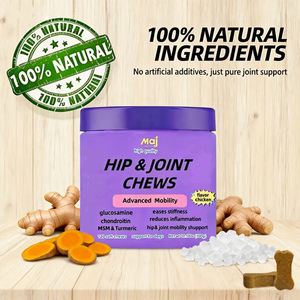 Personalización de Marca Privada - Suplementos para Cadera y Articulaciones con Glucosamina para Perros - Golosinas Masticables para Perros - Alivio Natural del Dolor Articular - Product Image 5