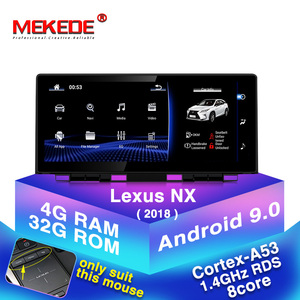 Mekede 10.25 "<span class=keywords><strong>Octa</strong></span> <span class=keywords><strong>Core</strong></span> android9.0 Car GPS navigation đài phát thanh cho Lexus NX S8 2018 xe đa phương tiện âm thanh Stereo Video Player 4 + 32 gam - Product Image 6