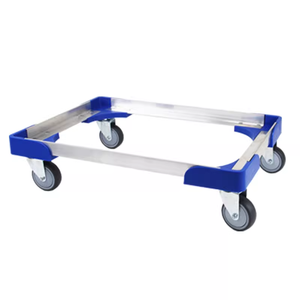 Venta al por mayor multifunción de plástico de aluminio <span class=keywords><strong>Dolly</strong></span> Trolley plataforma de cuatro ruedas para herramientas de transporte de carga - Product Image 6