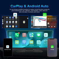 Pantalla Inteligente PND para Coche de 10.26 Pulgadas DVR de Alta Definición Navegación GPS Android 13.0 4GB + 64GB WiFi MP5 Monitor Carplay USB Garantía de 1 Año