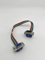 Cable de Extensión Serial RS232 DB9 Hembra a Macho de 9 Pines, con Alivio de Tensión Moldeado, Cable Recto para PLC, Computadora, Impresora