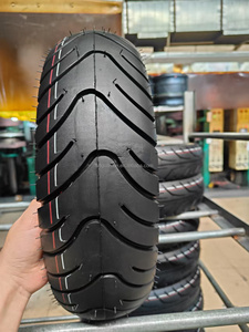 12 inch Scooter lốp 110/90-12 vành và lốp xe gắn máy bánh xe không săm/Ống loại lốp llantas Moto rim 12 - Product Image 4