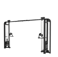 Machine de musculation ergonomique réglable pour pectoraux et dos NO.47 Cable Crossover avec pile de poids de 160 kg pour salles de sport commerciales et centres de fitness