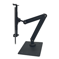 Support de bureau portable réglable en métal Topfree, rotation à 360 degrés, pour caméra en temps réel, téléphone portable, tablette, bras articulé, 4-12 pouces