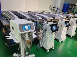 Dernier modèle de pressothérapie pour le drainage lymphatique du corps, masseur pour les bras et les jambes, bottes de pressothérapie, combinaison à pression d'air, machine à 24 chambres - Product Image 5