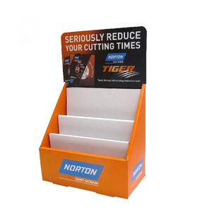 Tùy chỉnh thực hiện 2-Tier Glossy in giấy truy cập hàng đầu tông Rack hiển thị cho bán lẻ bán hàng - Product Image 3