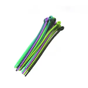 Elastic Hook And Loop Strap Tie Cable Nylon Plastic Zip Ties