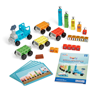 Tren Express Numberblocks para Cubos, Set de Actividades, Juguete de Tren de Plástico para Preescolar, Bloques de Conteo Educativos de Matemáticas - Product Image 1