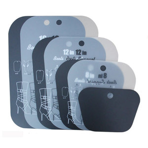 Wholesale customized size plastic shoe filler Insert High Boot Holder Shaper boot trees flat shapers protect high shoe tree