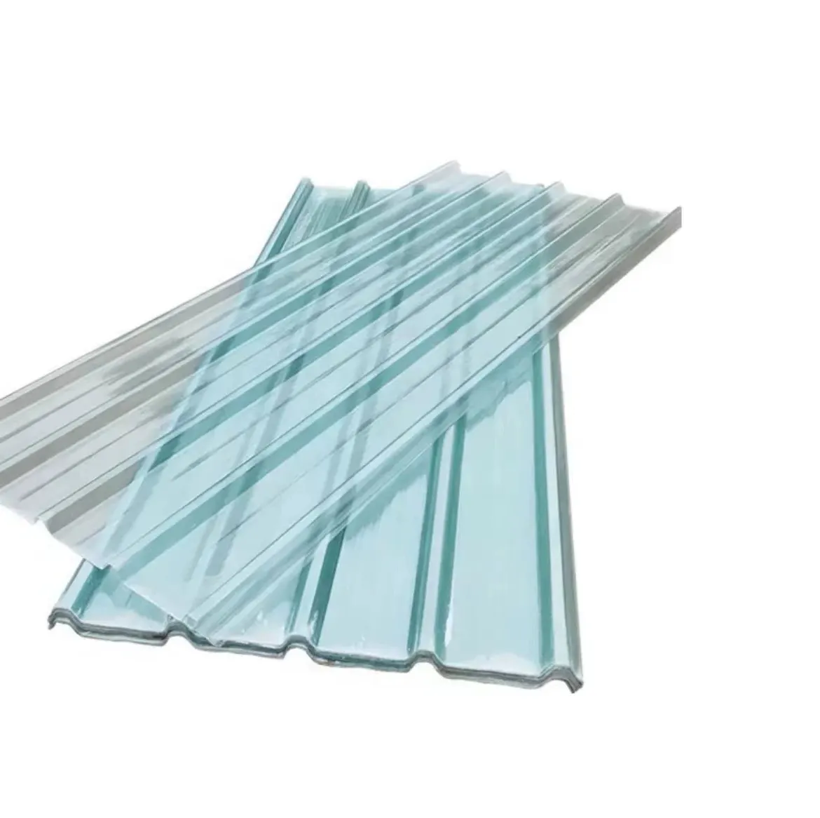 एफआरपी नालीदार प्लास्टिक छत शीट, फाइबरग्लास एफआरपी पारदर्शी छत पैनल, पारभासी फाइबरग्लास शीट