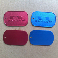 Etiqueta de perro en blanco de acero inoxidable personalizada, logotipo de regalo promocional, etiquetas de collar de nombre de identificación de mascota grabadas