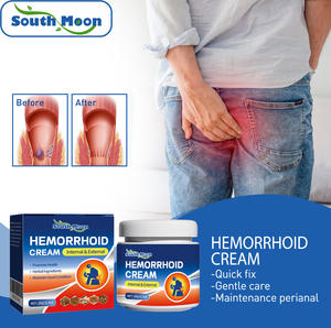 Krim Wasir South Moon Bahan Alami Warna Putih/Merah Memperbaiki Area Anal Benda Berbentuk Bola Daging Internal Eksternal Campuran - Product Image 2