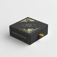 Conception gratuite motif de fleurs fantaisie Eco imprimé Logo personnalisé petit Carton Mailer boîte d'emballage en papier pour l'expédition de produits de soins de la peau