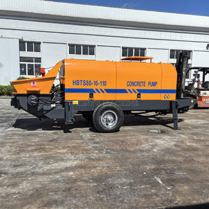 เครื่องปั๊มคอนกรีตรถเทรลเลอร์เครื่องยนต์ดีเซล - Product Image 6