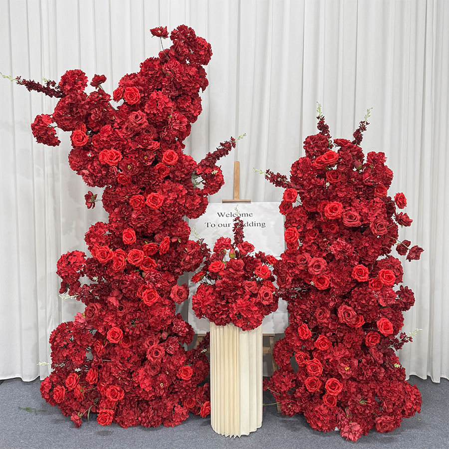 Chemin de table fleuri