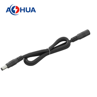 Adaptateur d'alimentation à verrouillage rapide DC Premium M13 pour bandes lumineuses LED, 60V, 5,5*2,1/5,5*2,5 mm, assurant des connexions fiables