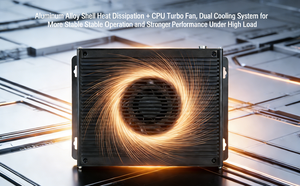 Mini PC Industrial Integrado de 9-36V con Intel I5 8305G, Gráficos <span class=keywords><strong>RX</strong></span> <span class=keywords><strong>Vega</strong></span> <span class=keywords><strong>M</strong></span> 4G, Cuatro Núcleos, 4 LAN, Pantalla HD 4K - Product Image 4