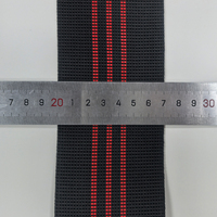 Sangle élastique en polypropylène haute ténacité personnalisée pour dossier de canapé, bande épaisse tissée, technique de tissage, rouleau 5cm/7cm
