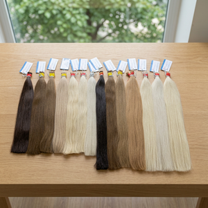 Wholesale Premium Colored Vietnamese Bulk Human Hair <b>Extensions</b> 100% Virgin Hair <b>For</b> <b>Braiding</b> Super Double Drawn - Product Image 6