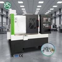 Torno CNC de Cama Inclinada CK36 de Alta Velocidad 4500rpm con Guías Lineales Tipo Gang para Torneado de Alta Precisión