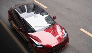 PET Super Glansrijke Vloeibare Metallic Drakenbloed Rode <span class=keywords><strong>Vinyl</strong></span> <span class=keywords><strong>Wrap</strong></span> Folie Glansrijke Vampierrode Cast <span class=keywords><strong>Vinyl</strong></span> <span class=keywords><strong>Wrap</strong></span> voor Auto <span class=keywords><strong>Wrap</strong></span> Motorfiets - Product Image 3