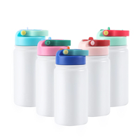Gobelet à sublimation sous vide à double paroi de 12oz tasse à eau et biberon pour enfants capacité de 12oz pour enfants