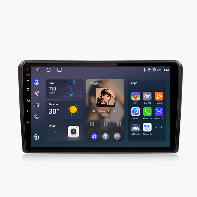 Junsun Universal 10 Inch Android Car Radio for VW Passat B6 B7 CC GOLF POLO Apple Carplay Car Audio Stereo Multimedia