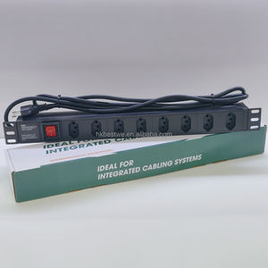 OEM/ODM PDU de 19 Pulgadas con 8 Tomas Estándar Brasileñas, de Aleación de Aluminio para Montaje en Rack, con Certificación ANATEL/CE/RoHS/FCC, para Uso en Centros de Datos - Product Image 2