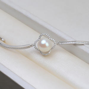 Bracelet en argent S925, tendance, fantaisie, porte-bonheur, pour femmes, tendance 1865, perle semi-finie, accessoires de bricolage, bijoux - Product Image 3