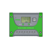 SUYEEGO 12v/24v 10A-60A Pwm contrôleur de charge solaire régulateur solaire photovoltaïque contrôleur solaire contrôleur de système de panneau solaire
