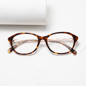 Men's Cat Eye Full Rim <b>Eyeglasses</b> Solid Color Anti-Uv Vision Correction <b>Frames</b> Oval Face Shape Match - Product Image 6