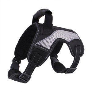 屋外ウォーキングリラックス通気性調節可能なメッシュ反射犬用ハーネスベスト - Product Image 2