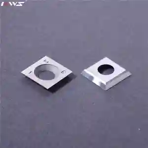 KWS Carbide Inserts for Wood planer and helical cutter heads Indexable Spiral Cutter for vertical milling machine