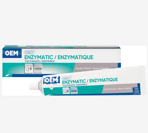 Dentifrice enzymatique <span class=keywords><strong>pour</strong></span> chiens, chats et animaux <span class=keywords><strong>de</strong></span> compagnie |   Dentifrice <span class=keywords><strong>pour</strong></span> animaux <span class=keywords><strong>de</strong></span> compagnie saveur volaille, anti-tartre et anti-plaque <span class=keywords><strong>pour</strong></span> une haleine fraîche - Product Image 1