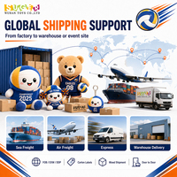 Boneka Bola Voli Kustom untuk Liga Remaja |   Hadiah Tim Ramah Lingkungan, OEM ODM, MOQ Rendah, Langsung dari Pabrik