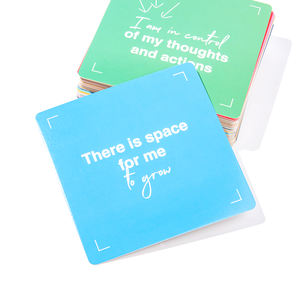 Tarjetas de Afirmación Personalizadas, Cubierta con Caja, Impresión Personalizada, Salud Mental Inspiradora, Atención Plena Positiva - Product Image 5