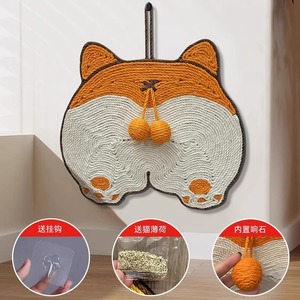 Sisal Cat Scratching <b>Pad</b> Wall Mounted Wear Resistant Anti <b>Scratch</b> For Cats - Product Image 3