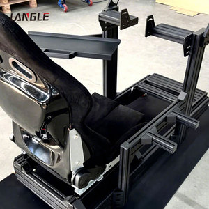 โครงสร้างอะลูมิเนียมแบบปรับแต่งได้ LANGLE-4080 พร้อมราง <span class=keywords><strong>T</strong></span>-Slot สำหรับจำลองการขับรถแข่ง ใช้ได้ทั้งในร่ม/กลางแจ้ง รองรับ <span class=keywords><strong>VR</strong></span>/AR/MR - Product Image 4