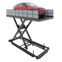 Certificat CE 3-5Ton Double Decker Car Service Equipment Résidentiel Sous-sol Parking Ascenseur 2 Voitures Ascenseur Garage Ascenseur