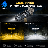 Vente directe d'usine ; Dernier design ; Ampoule de phare de moto LED en aluminium de haute qualité, étanche (lumière blanche). OEM/ODM