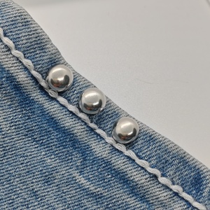 Bottoni Decorativi <span class=keywords><strong>in</strong></span> <span class=keywords><strong>Ferro</strong></span> a Doppia Testa per Borse e Abbigliamento, Rivetti a Doppio Borchie all'Ingrosso - Product Image 6